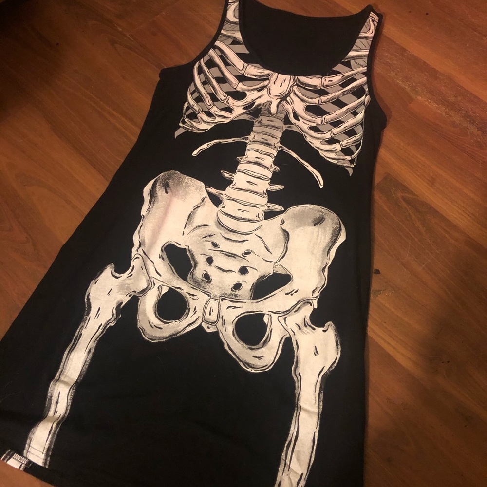 skeleton dress